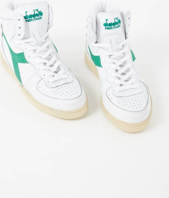 Diadora Mi Basket Used sneaker van leer