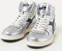 DIADORA Hoge Sneakers Dames Mi Basket Used Z Maat: 36 Materiaal: Leer Kleur: Zilver - Thumbnail 14