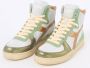 DIADORA Hoge Sneakers Dames Met Mid Basket Sneaker Maat: 36 Materiaal: Leer Kleur: Groen - Thumbnail 10