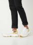 Dolce & Gabbana Gouden Leren Lage Sneakers met Logo Details White Heren - Thumbnail 7