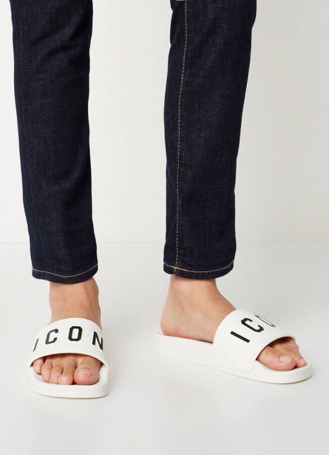 Dsquared2 Icon slipper met logo