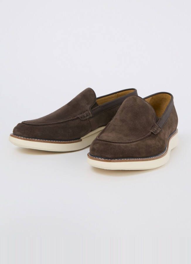 Dune London Barons slip-on van suède