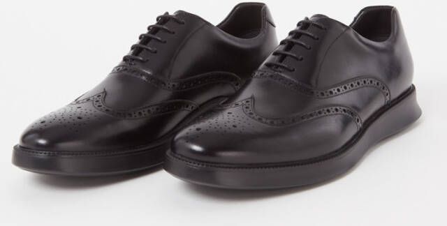 Dune London Bravest brogue van leer