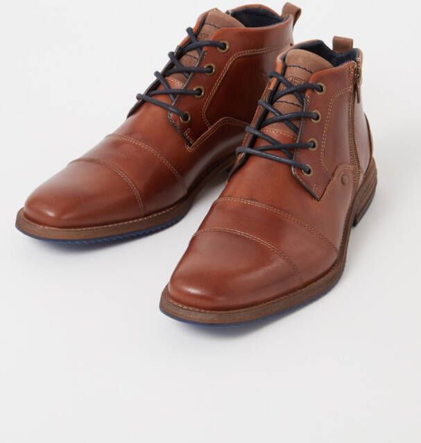 Dune London Captain veterboot van leer