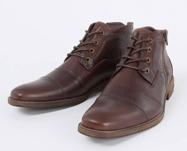 Dune London Captain veterboot van leer