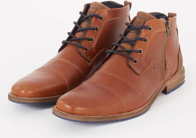 Dune London Captain veterboot van leer