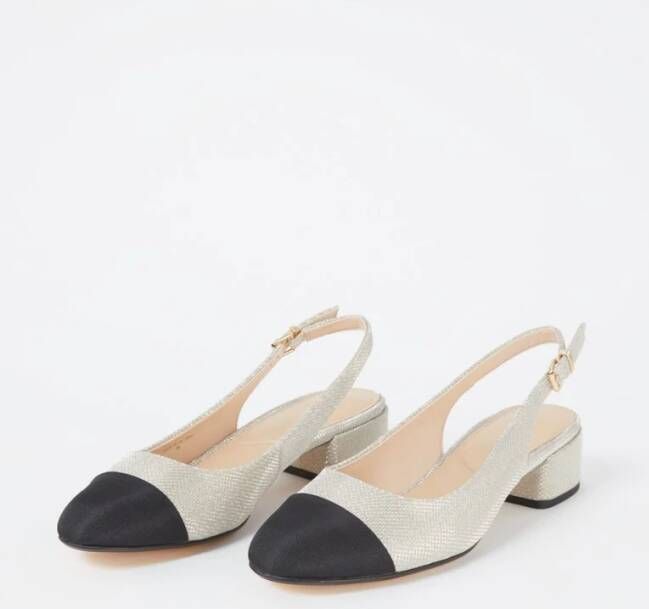 Dune London Casing slingback van leer