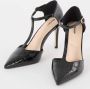 Dune London Castered pump met crocostructuur - Thumbnail 2