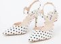 Dune London Catwalk sandalette met stippenprint - Thumbnail 2