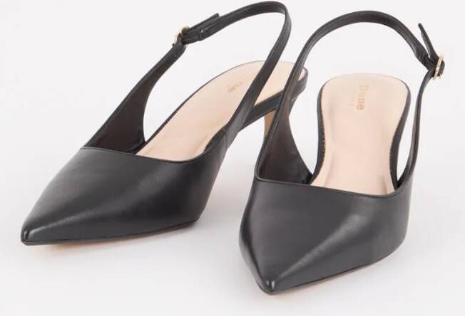 Dune London Celinna slingback van leer