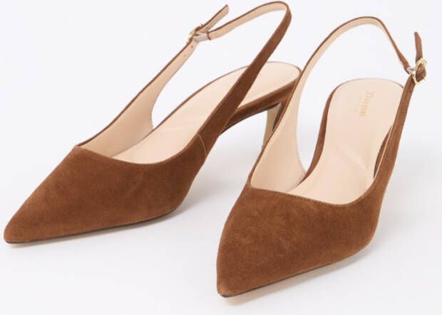 Dune London Celinna slingback van leer