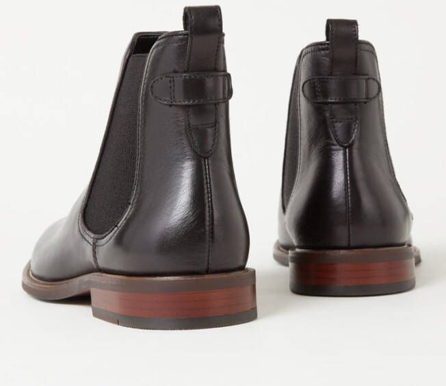 Dune London Character chelsea boot van leer