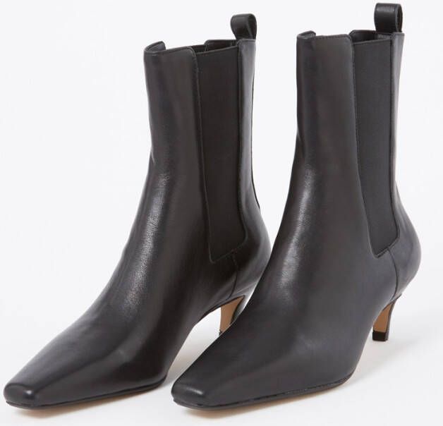 Dune London Chelsea boot van leer