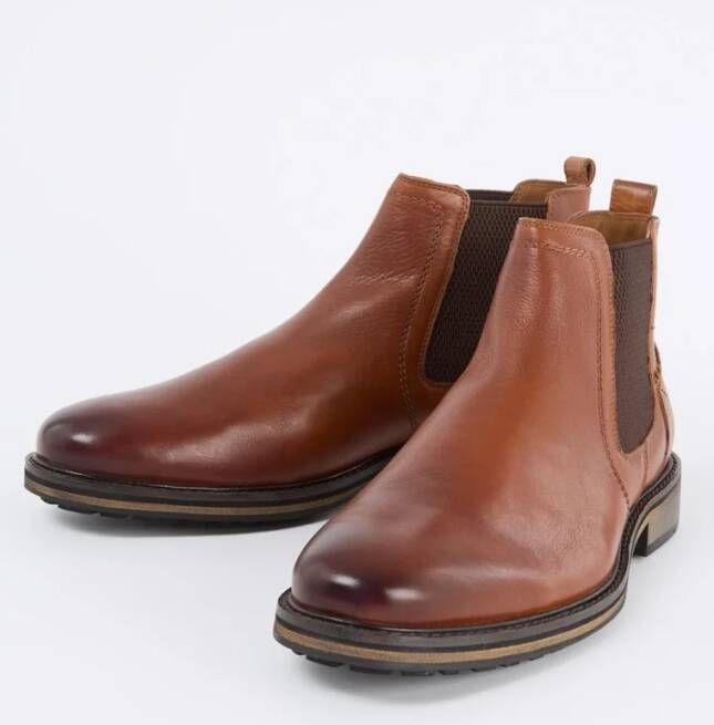 Dune London Chorley chelsea boot van leer