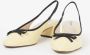 Dune London Classy slingback van leer met strikdetail - Thumbnail 2