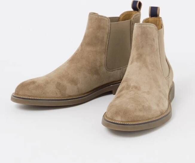 Dune London Connells chelsea boot van suède