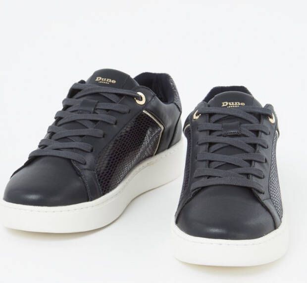 Dune London Elli sneaker met structuur