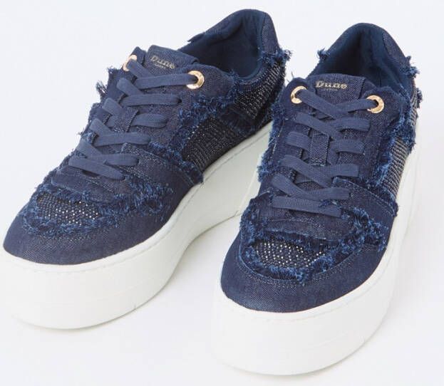 Dune London Evangelyn 2 sneaker met plateauzool