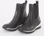 Dune London Everywhere chelsea boot van leer met logo - Thumbnail 2