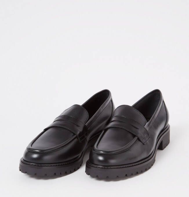 Dune London Wide Fit Gild loafer van leer - Foto 2