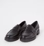 Dune London Wide Fit Gild loafer van leer - Thumbnail 2