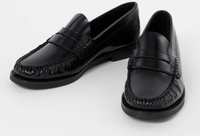 Dune London Ginnie loafers van leer