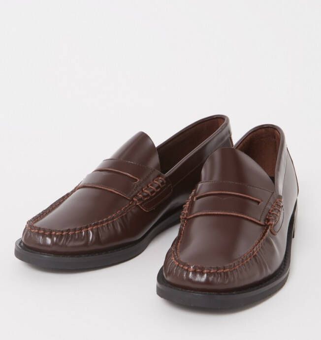 Dune London Ginnie loafers van leer