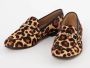 Dune London Glair loafer met horsebit en panterprint - Thumbnail 2