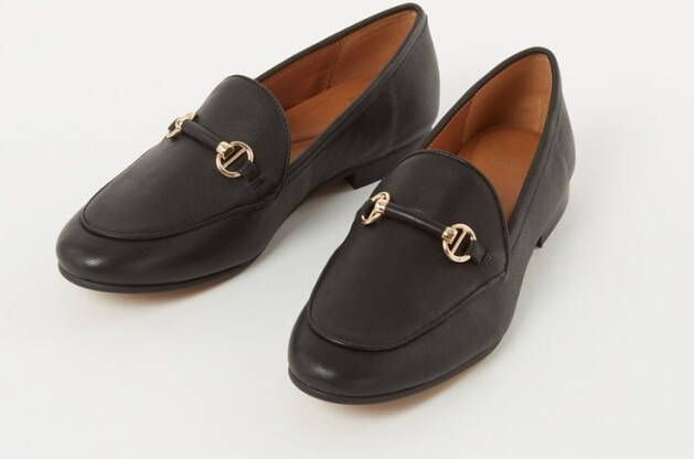 Dune London Grandeur loafer van leer