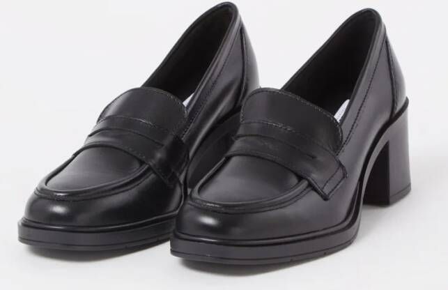 Dune London Grateful loafer van leer