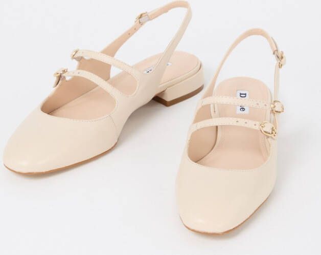 Dune London Haily slingback van leer