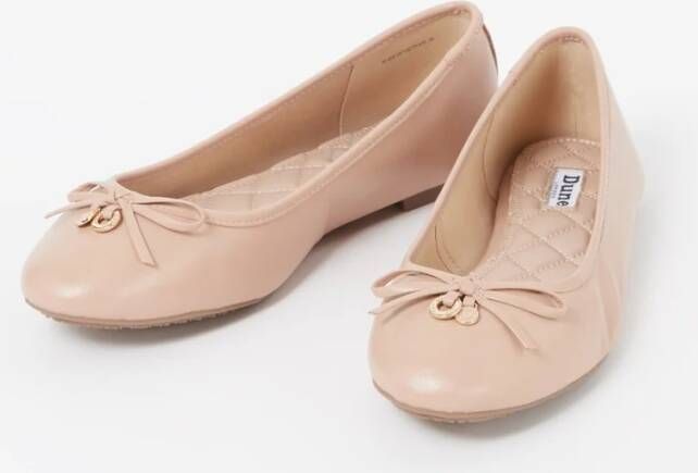 Dune London Hallo ballerina met strik detail