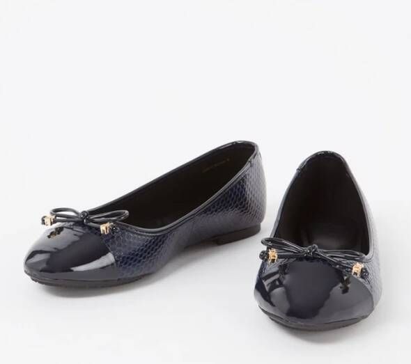 Dune London Hallo ballerina met strik detail