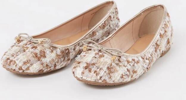 Dune London Hallo ballerina met strik detail