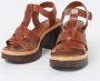 Dune London Jungle sandalette van leer - Thumbnail 2