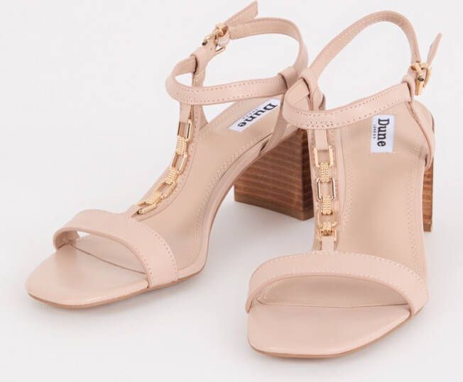 Dune London Justify sandalette van leer