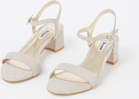 Dune London Measure sandalette met gespdetail