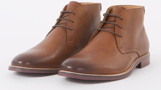 Dune London Millers veterboot van leer