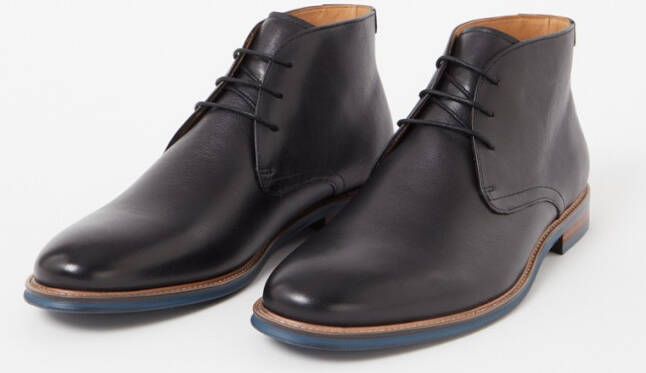 Dune London Millers veterboot van leer