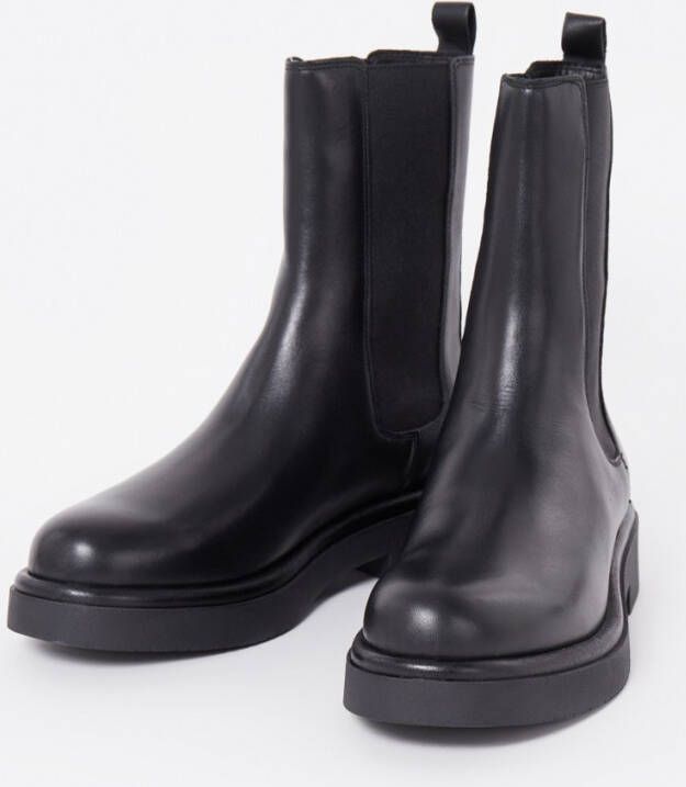 Dune London Palmo chelsea boot van leer