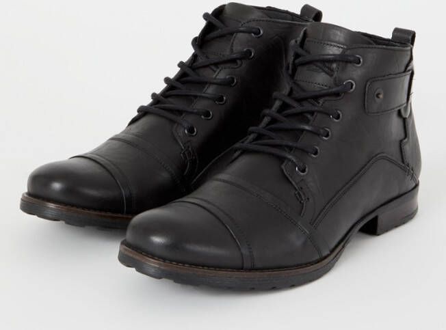 Dune London Simon veterboot van leer