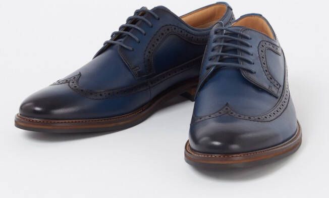 Dune London Steeles brogue van leer