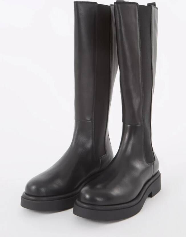 Dune London Temmie chelsea boot van leer