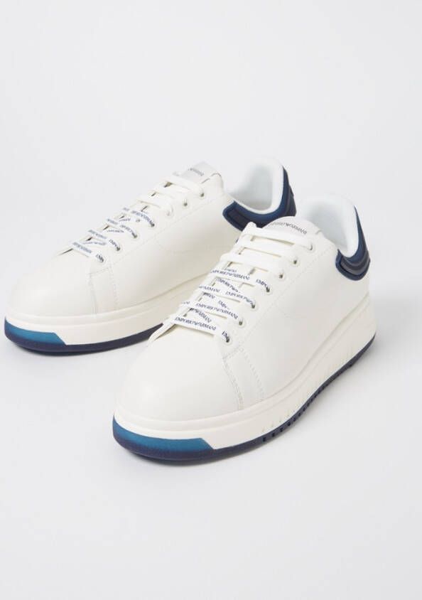 Emporio Armani Sneaker van leer