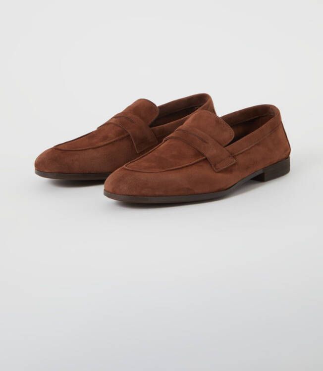 Giorgio Penny loafer van suède