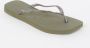 Havaianas Square Logo Metallic Tongs Green 4148257 Taille - Thumbnail 4