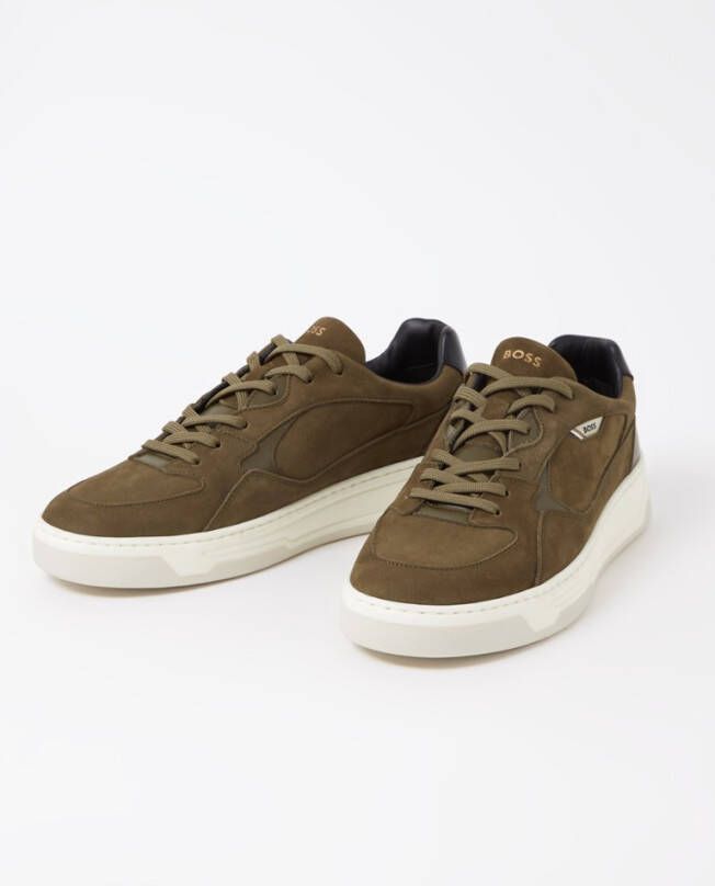 Hugo Boss Baltimore sneaker van leer