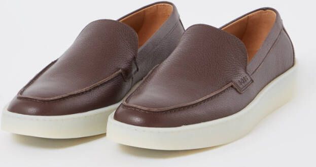 Hugo Boss Clay slip-on van leer