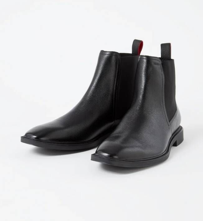 Hugo Boss Gryff chelsea boot van leer