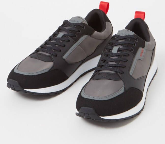 Hugo Boss Icelin Runn sneaker met suède details